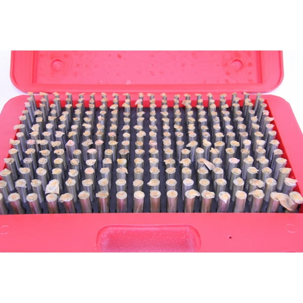Plug Pin Gage Set All Industrial 551265 Set M0//M1//M2//M3//M4 740Pc .011-.750 -